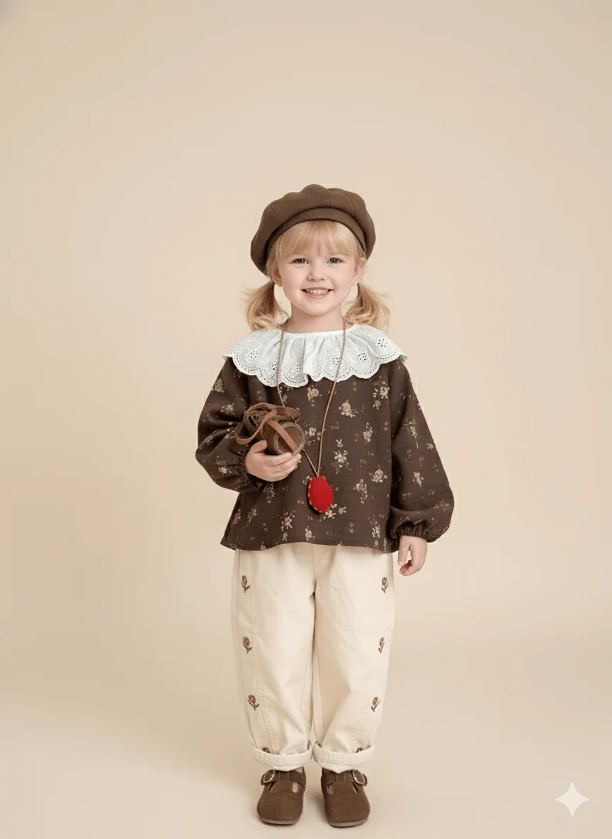 Willow Creek Embroidered Cotton Trousers - Image 5