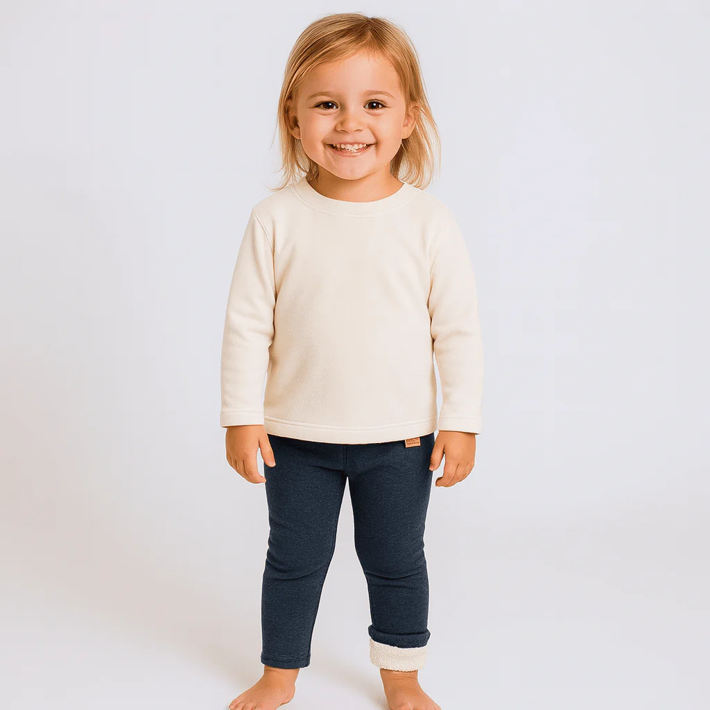 Winter Girls Fleece Lined Leggings - Image 3