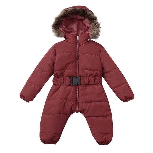 Winter Hooded Romper - Image 7