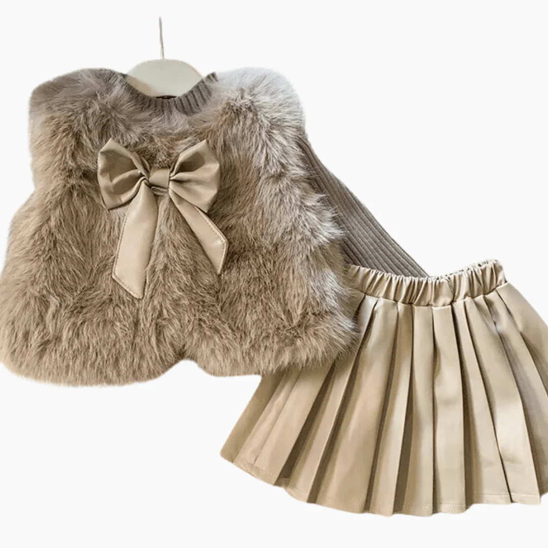 Winter Princess Knit Suit